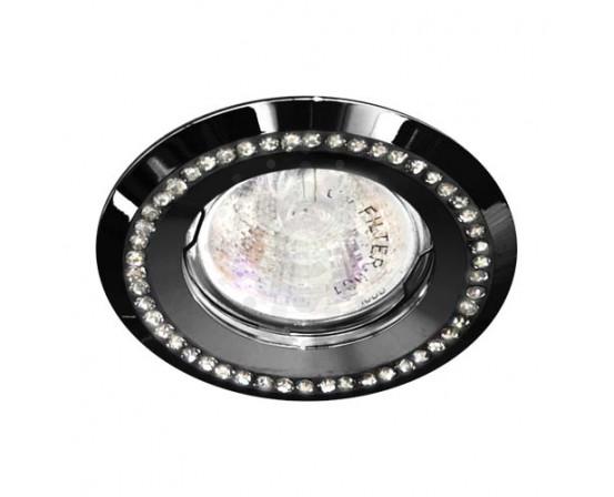 Встраиваемый светильник Feron DL103-BK прозрачный черный 4401